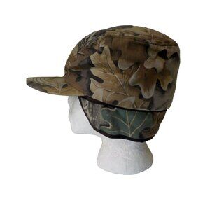 Advantage Camouflage Quilted Hunting Hat Ear Cover Size Large